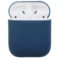 Чехол AirPods 1/2 Silicone case Delft Blue