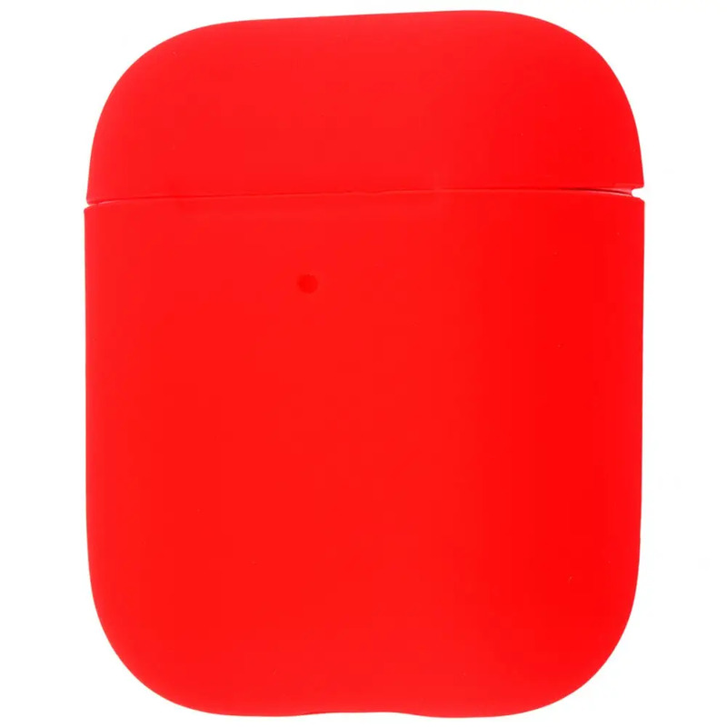 Чехол Airpods silicone case Red
