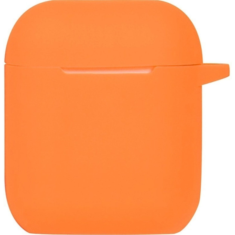 Чохол Airpods silicone case Orangе