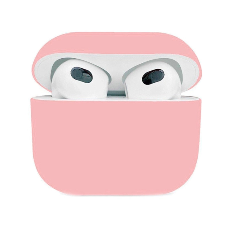 Чехол AirPods 3 Silicone case Full Pink Sand