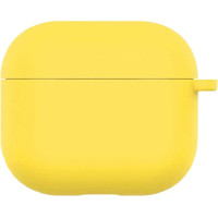 Чехол AirPods 3 Silicone case Full Yellow
