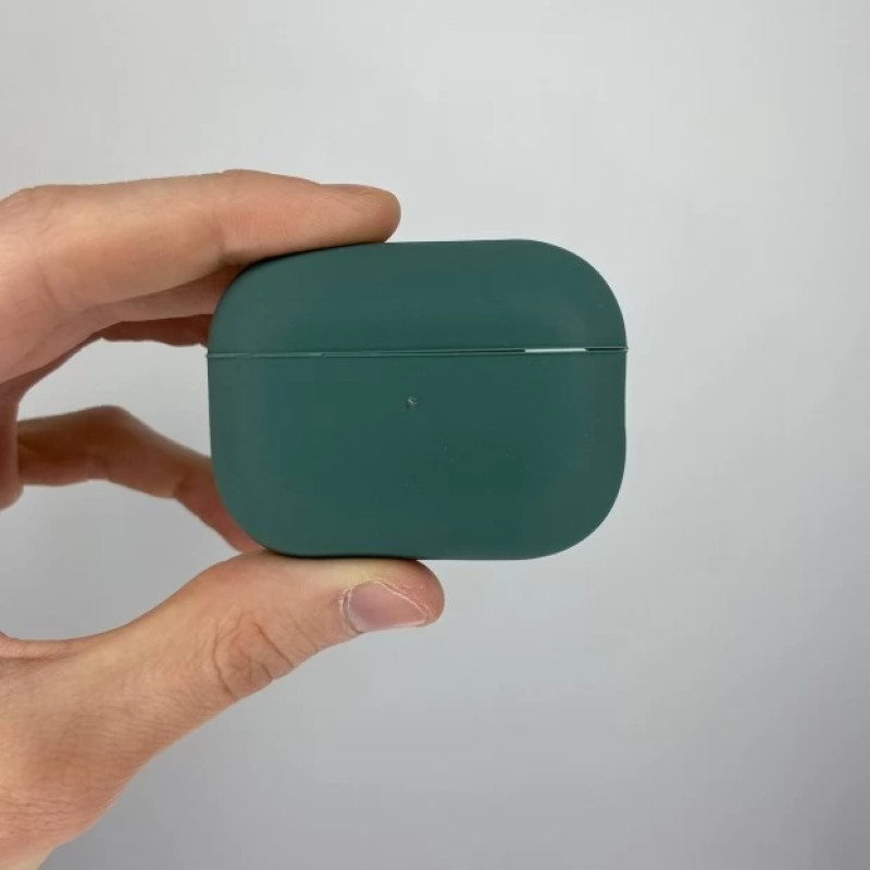 Чехол AirPods Pro Silicone case Full Green