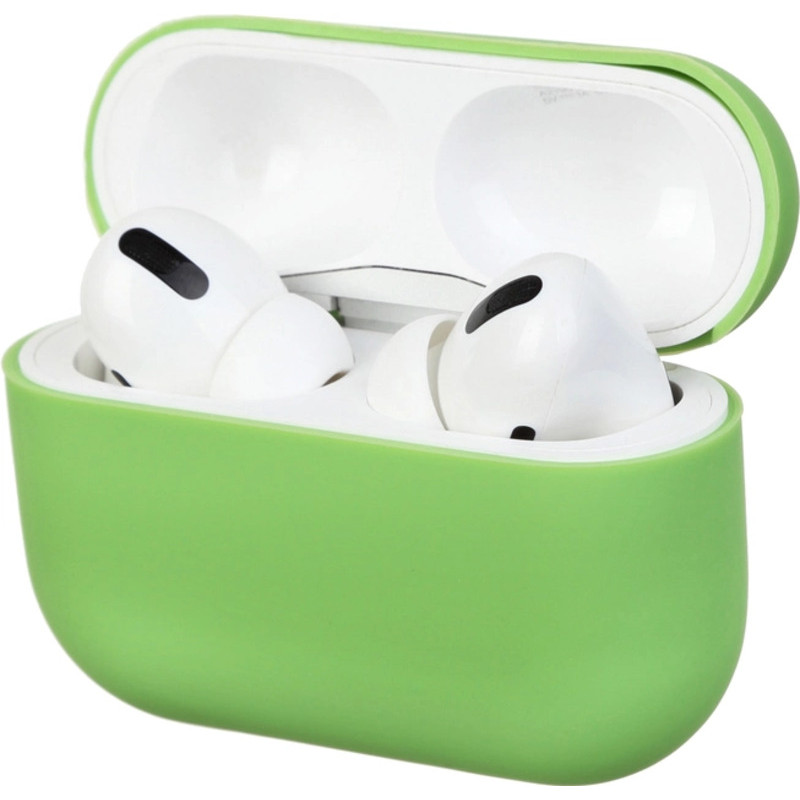 Чехол Airpods Pro silicone case grass Green