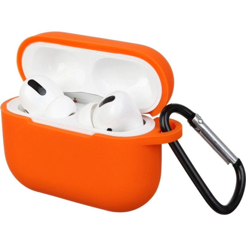 Чехол Airpods Pro silicone case Orange