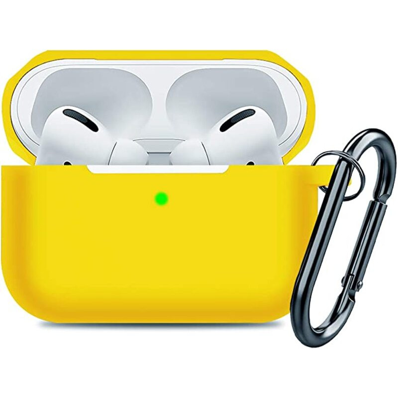 Чохол AirPods Pro 2 Silicone case Full Yellow