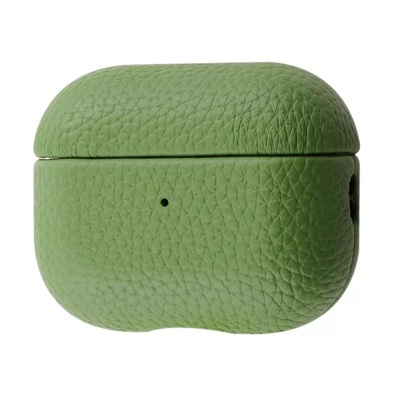 Чехол AirPods Pro 2 Leather Case Olive