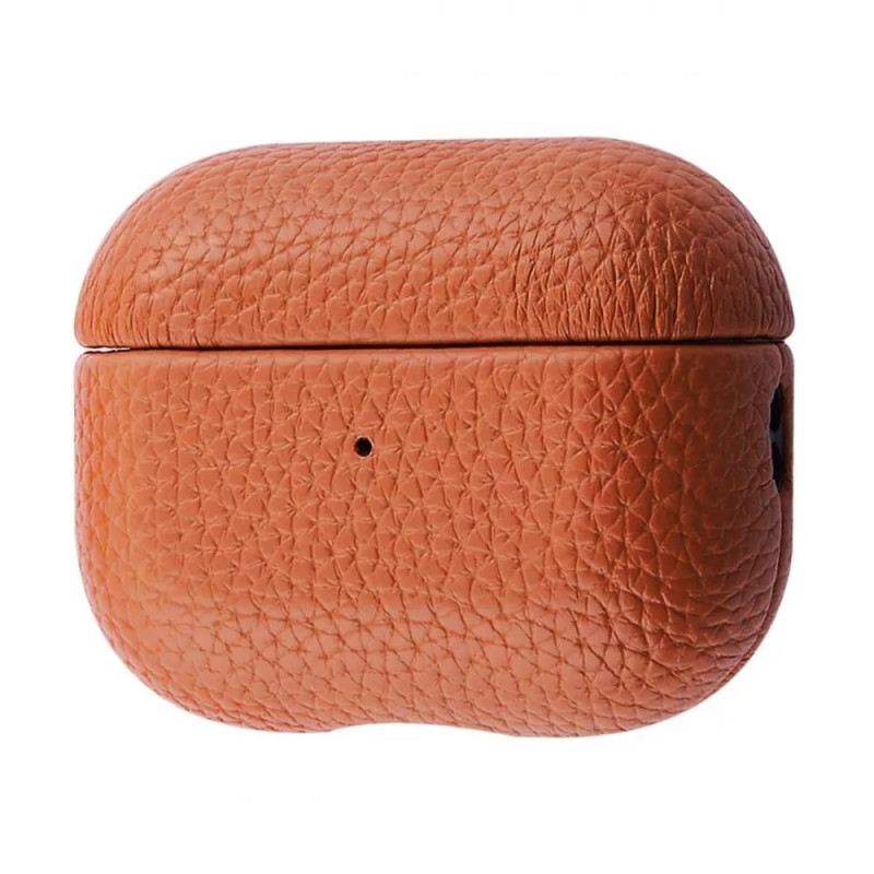 Чехол AirPods Pro 2 Leather Case Umber