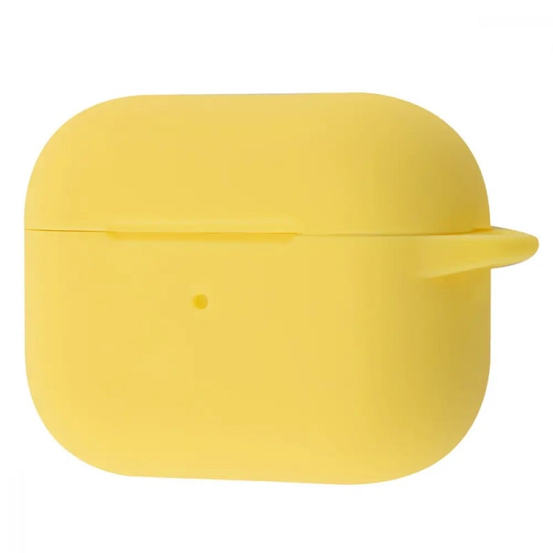 Чехол AirPods 4 Silicone case Full Yellow