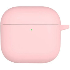 Чохол AirPods 4 Silicone case Full Light Pink