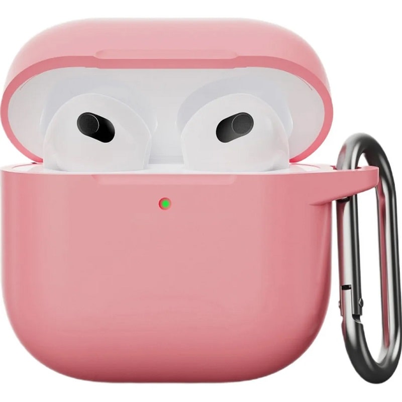 Чехол AirPods 4 Case (с карабином), Pink