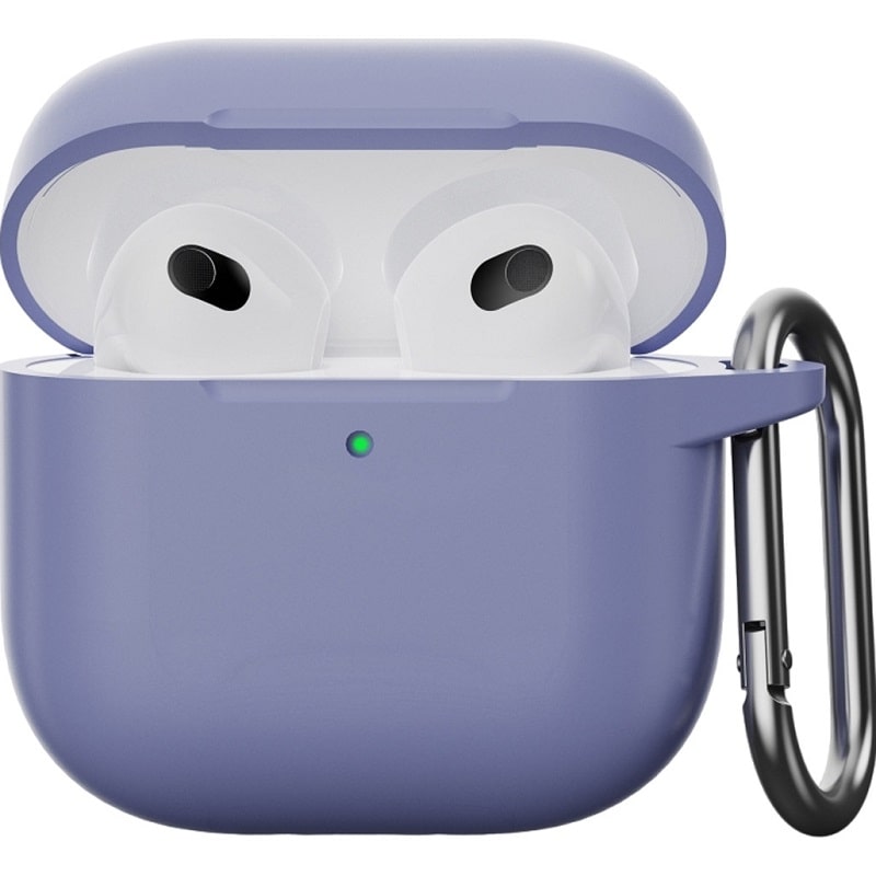 Чехол AirPods 4 Case (с карабином), Lavender