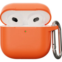 Чехол AirPods 4 Case (с карабином), Orange