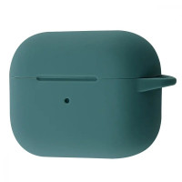 Чехол AirPods 4 Silicone case Full Pine Green