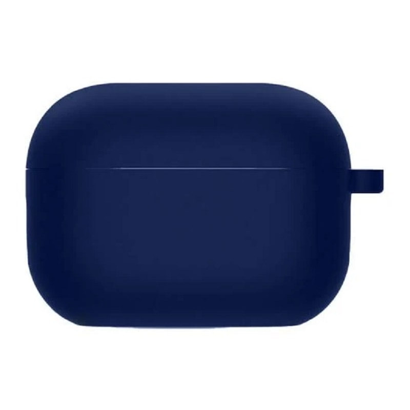 Чехол AirPods 4 Silicone case Full Midnight Blue