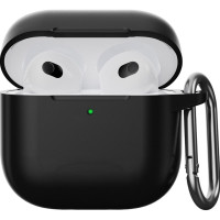 Чехол AirPods 4 Case (с карабином), Black