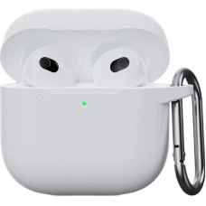 Чохол AirPods 4 Case (з карабіном), White