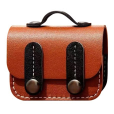 Чохол AirPods 4 Leather Case Briefcase Brown/Black