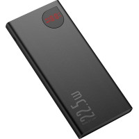 Внешний аккумулятор Power Bank Baseus Adaman Metal Digital Display Overseas Edition 22.5W 10000mAh Black