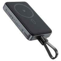 Внешний аккумулятор Power Bank Acefast M10 10000mAh PD 30W with cable Black