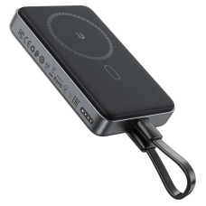 Зовнішній акумулятор Power Bank Acefast M10 10000mAh PD 30W with cable Black