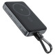 Внешний аккумулятор Power Bank Acefast M10 10000mAh PD 30W with cable Black
