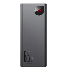 Зовнішній акумулятор Power Bank Baseus Adaman Digital Display 65W 20000mAh Black