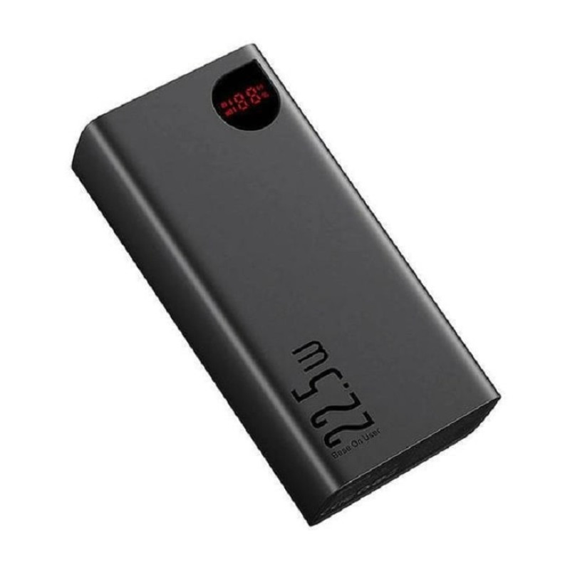 Внешний аккумулятор Power Bank Baseus Adaman Digital Display 22.5W 40000mAh Black
