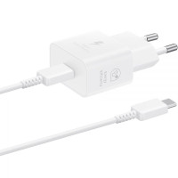 Зарядний пристрій Samsung 25W Power Adapter (w C to C Cable) White