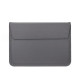 Чехол конверт Leather PU 15.4, Charcoal Gray