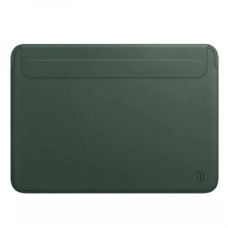 Папка конверт MacBook 16.2 Wiwu Skin Pro 2 Leather Forest Green