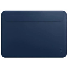 Папка конверт MacBook 15.3 Wiwu Skin Pro 2 Leather Blue