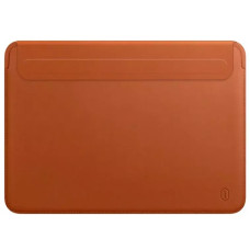 Папка конверт MacBook 15.3 Wiwu Skin Pro 2 Leather Brown