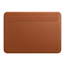 Папка конверт MacBook 14.2 Wiwu Skin Pro 2 Leather Brown