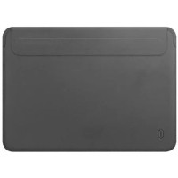 Папка конверт Wiwu Skin Pro 2 Leather MacBook Air/Pro 13.3 Grey