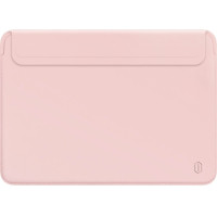 Папка конверт MacBook Air/Pro 13.3 Wiwu Skin Pro 2 Leather Pink