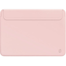 Папка конверт MacBook Air/Pro 13.3 Wiwu Skin Pro 2 Leather Pink