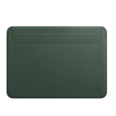 Папка конверт MacBook Air/Pro 13.3 Wiwu Skin Pro 2 Leather Green