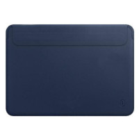 Папка конверт MacBook Air/Pro 13.3 Wiwu Skin Pro 2 Leather Blue