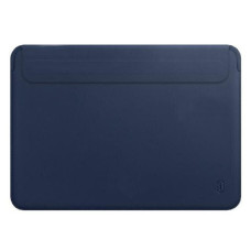 Папка конверт MacBook Air/Pro 13.3  Wiwu Skin Pro 2 Leather Blue