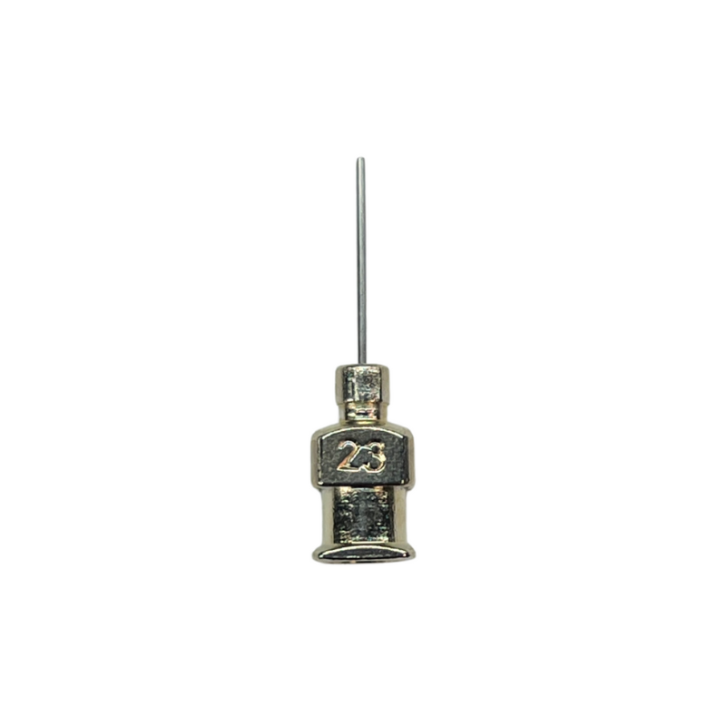 Игла для дозирования клея (флюса), металл (23G)