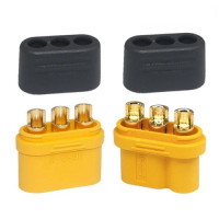 Силовой разъем MR60 60A 500V (F+M+2 колпачка)