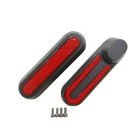 Бічні накладки переднього колеса з червоними відбивачами Xiaomi M365 (2шт)