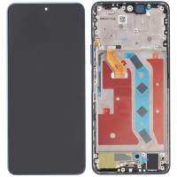 Дисплей Honor Magic 4 Lite 5G /X9 /X30 черный, с рамкой синього кольору, Ocean Blue