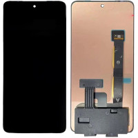 Дисплей Motorola XT2221 Moto G52 /XT2225 Moto G82 /Moto G71S черный, Amoled, оригинал PRC, с рамкой
