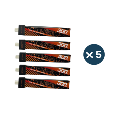 Аккумуляторы BetaFPV LAVA 1S 300 mAh 75C 5шт