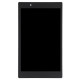 Дисплей (екран) Lenovo Tab 4 8 TB-8504X LTE /8504N чорний, із зеленим шлейфом, оригінал PRC з рамкою