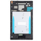 Дисплей (екран) Lenovo Tab 4 8 TB-8504X LTE /8504N чорний, із зеленим шлейфом, оригінал PRC з рамкою