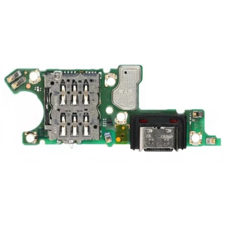 Шлейф Honor Magic 5 Lite /Magic 6 Lite з роз'ємом зарядки, з роз'ємом Sim-картки, з мікрофоном, плата зарядки, оригінал PRC