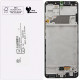Дисплей Samsung A325 Galaxy A32 4G черный, Amoled, оригинал, сервисная упаковка, с рамкой, GH82-25566A