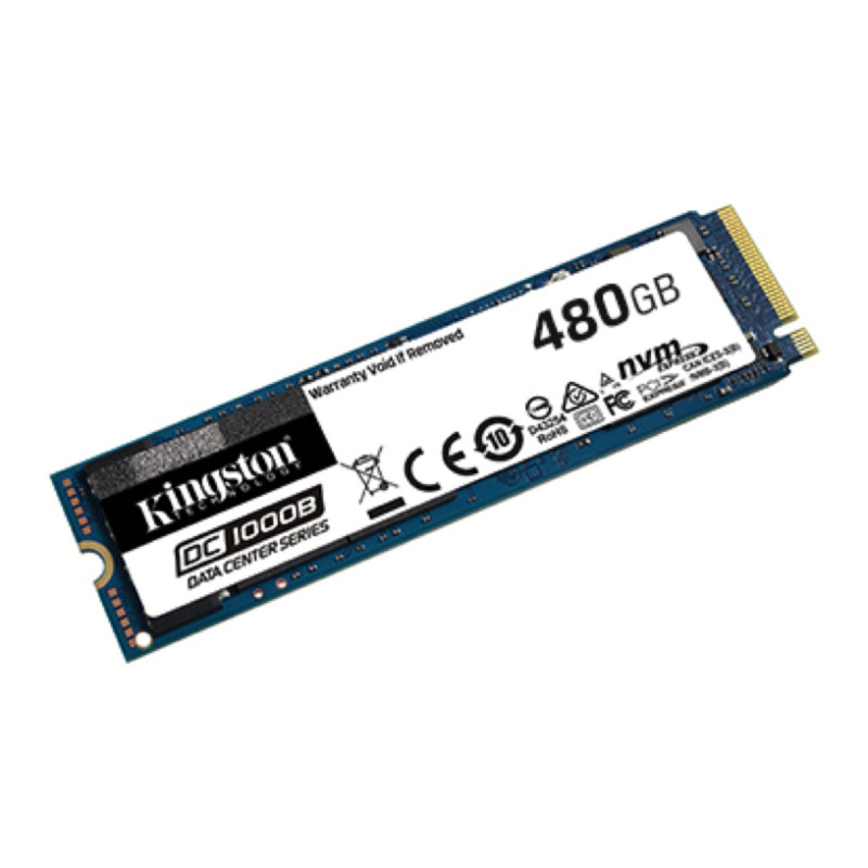 Накопичувач SSD M.2 Kingston DC1000B 480G NVMe 2280 PCIe 3.0 x4 3D NAND TLC (SEDC1000BM8/480G)